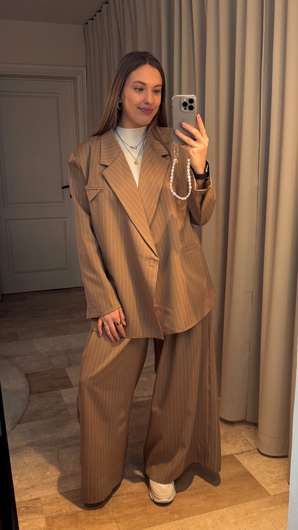 Amy gestreepte Blazer