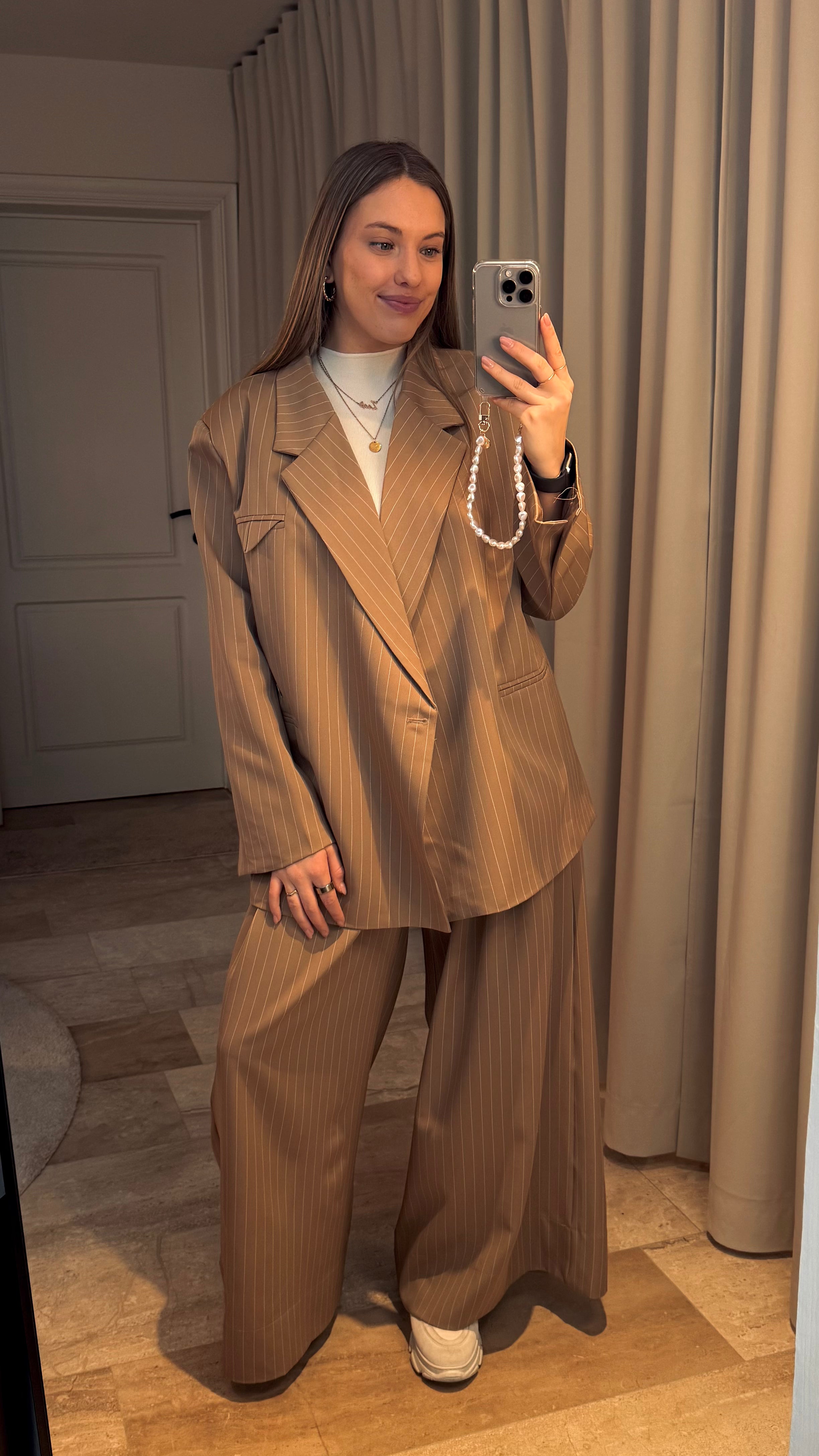 Amy gestreepte Blazer