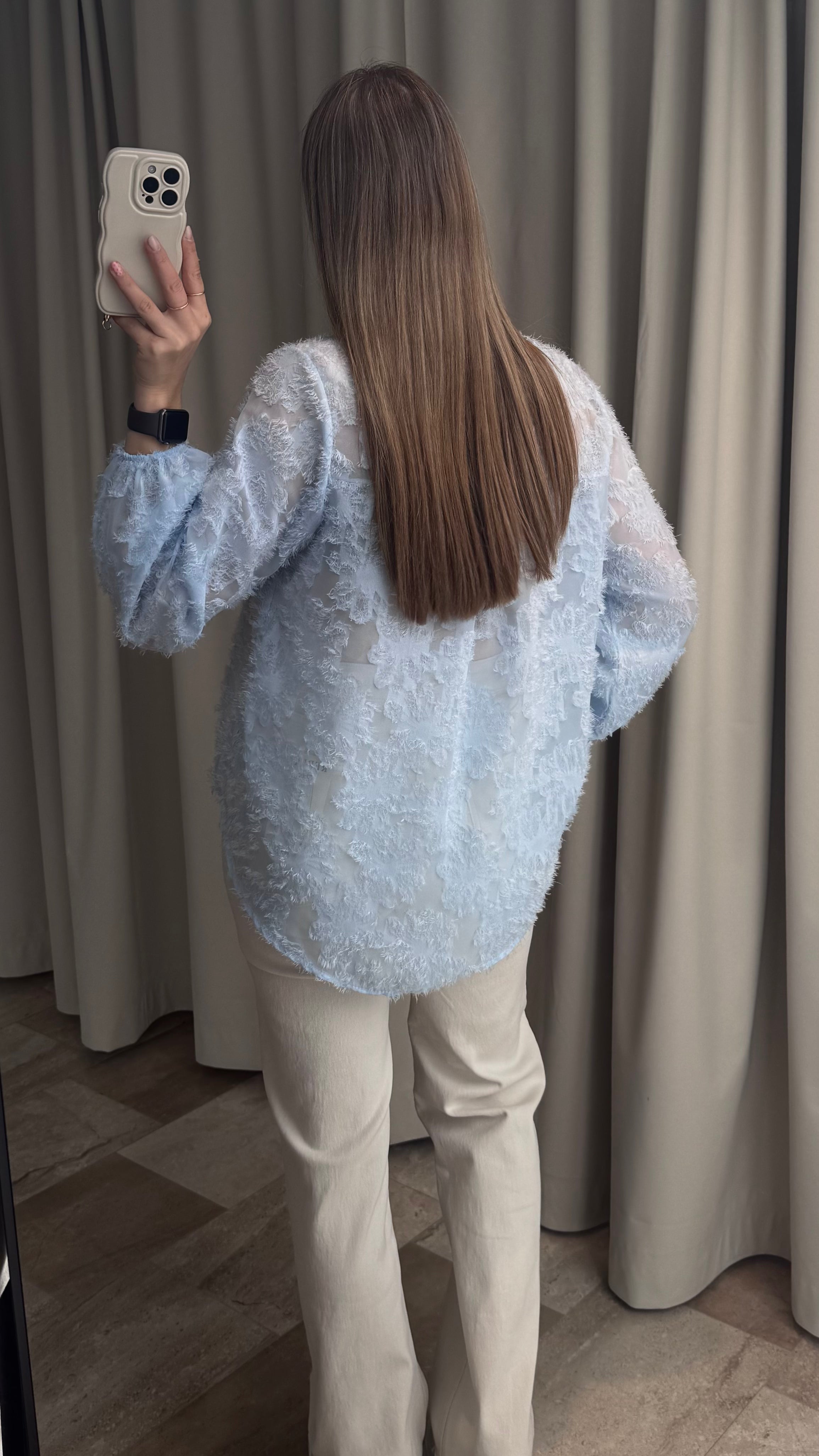 Emma Blouse met V-Hals