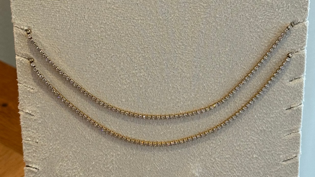 Tennis Diamanten ketting