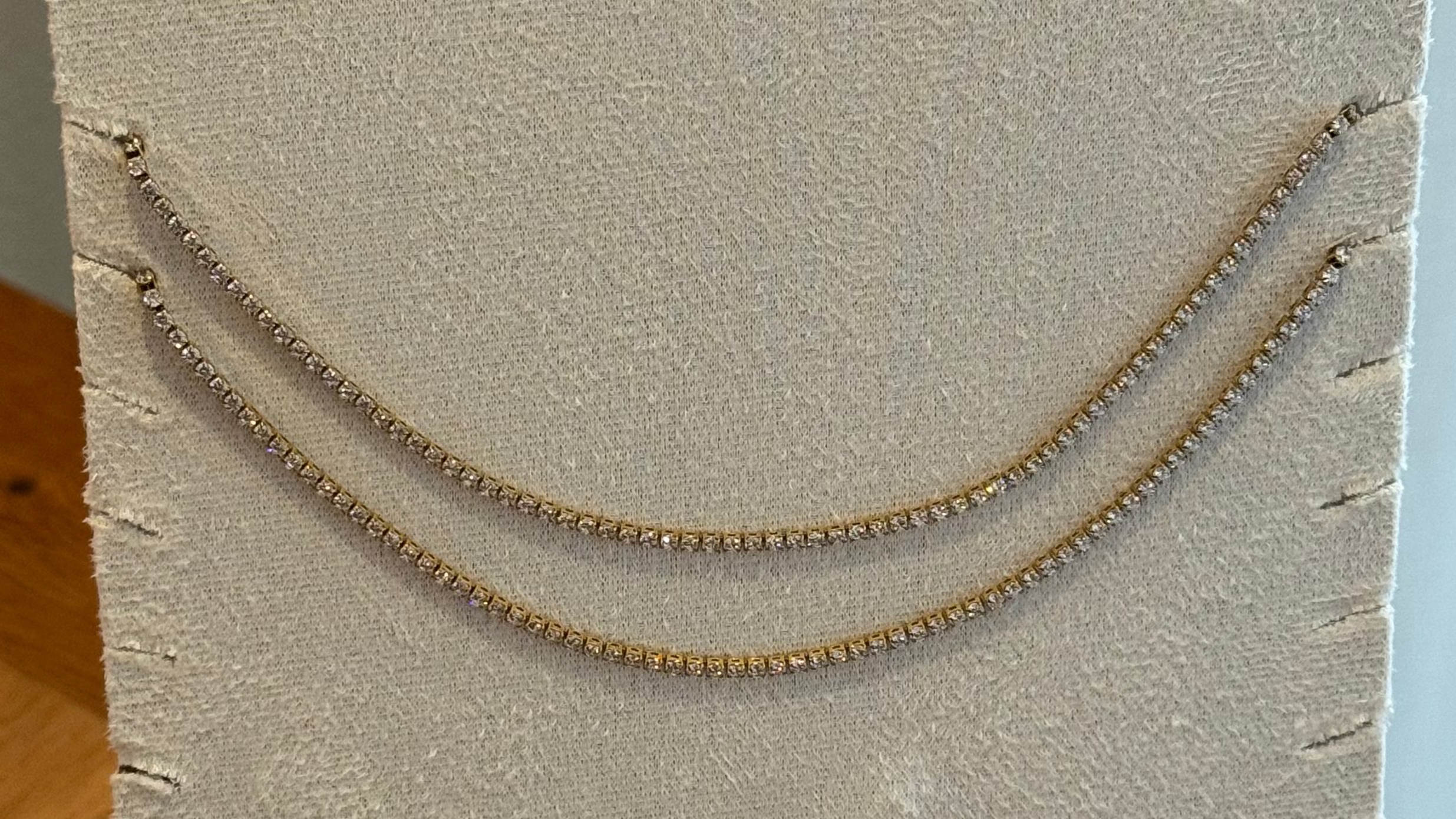 Tennis Diamanten ketting