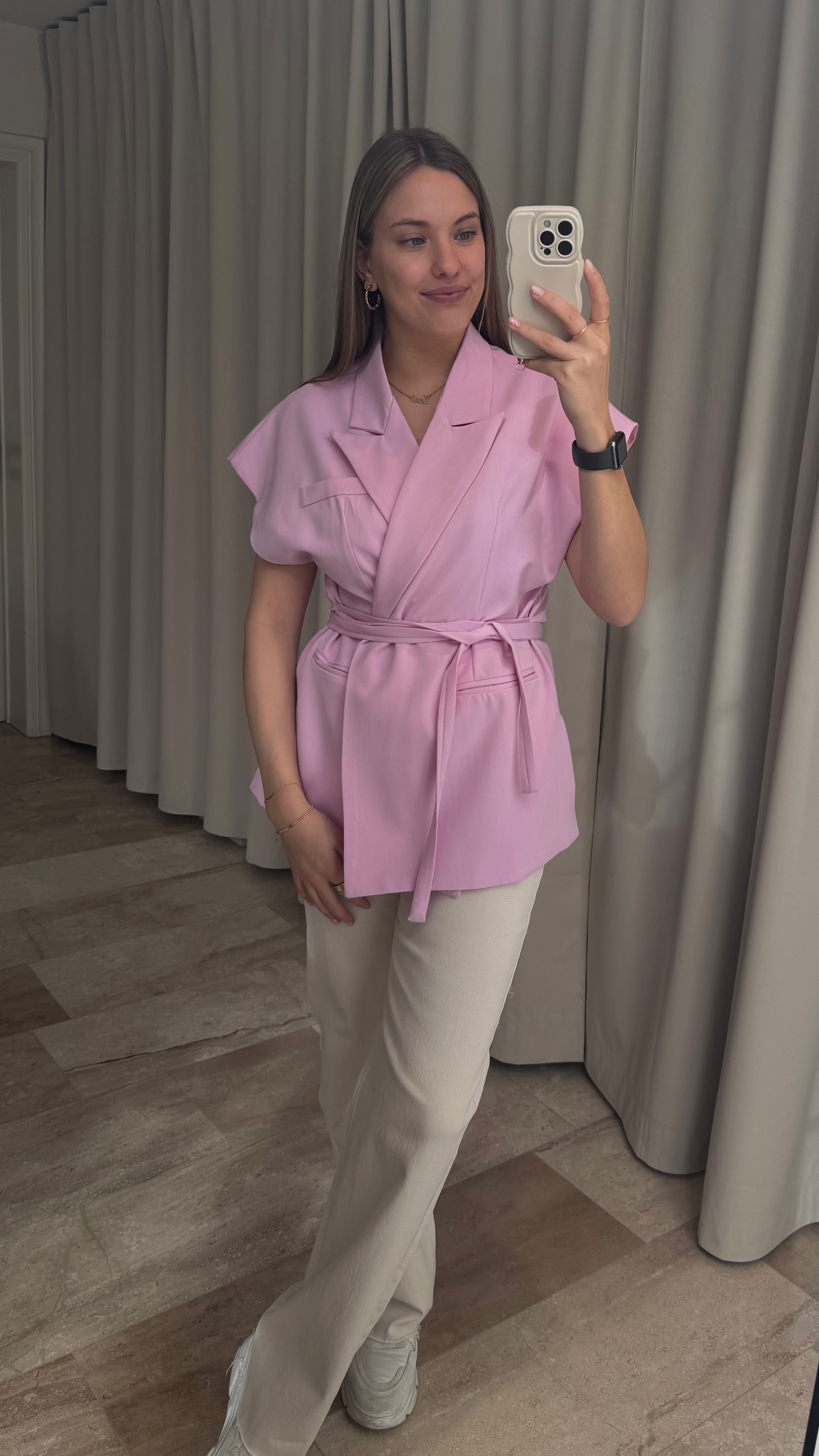 Fae mouwloze Blazer