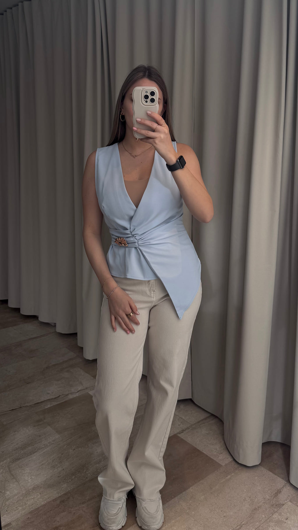 Loua Wrap top