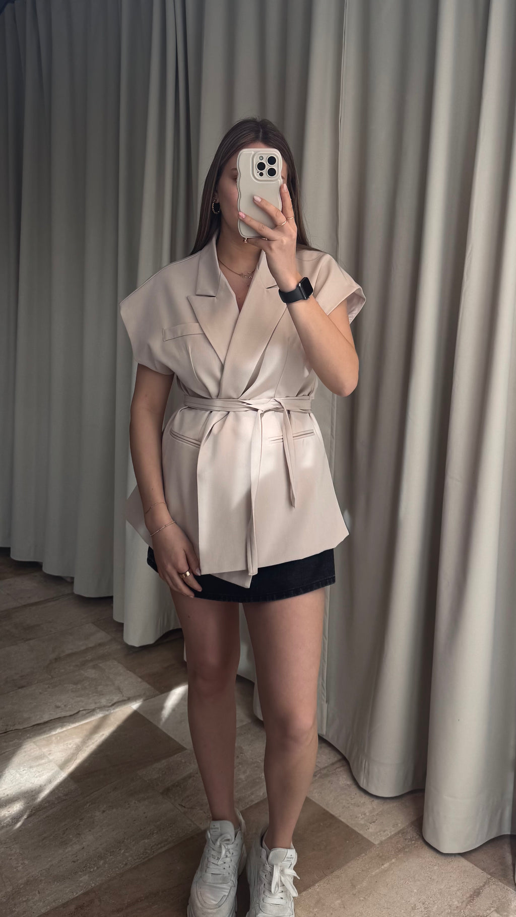 Fae mouwloze Blazer