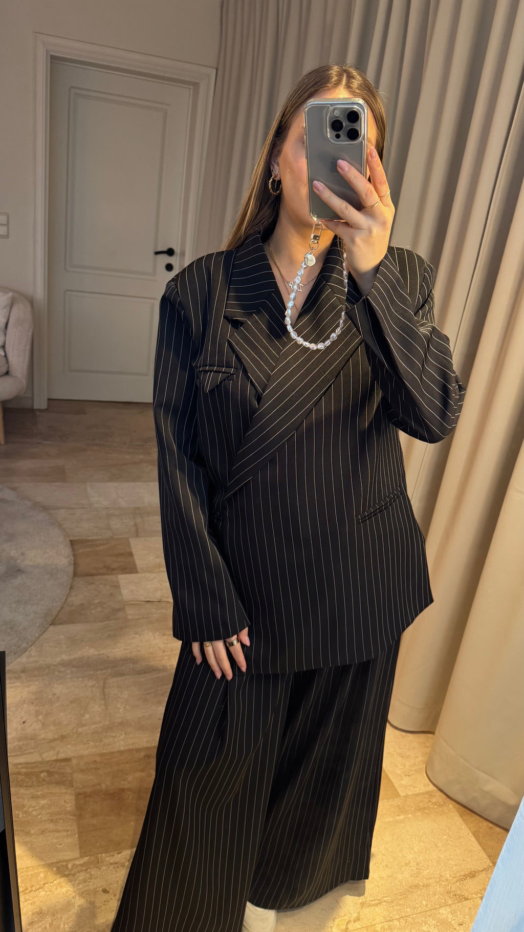 Amy gestreepte Blazer