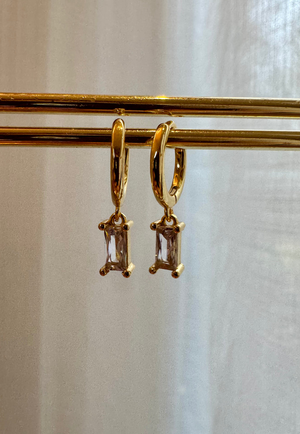 Classic drop oorbellen