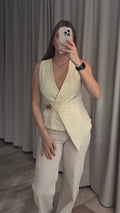 Loua Wrap top