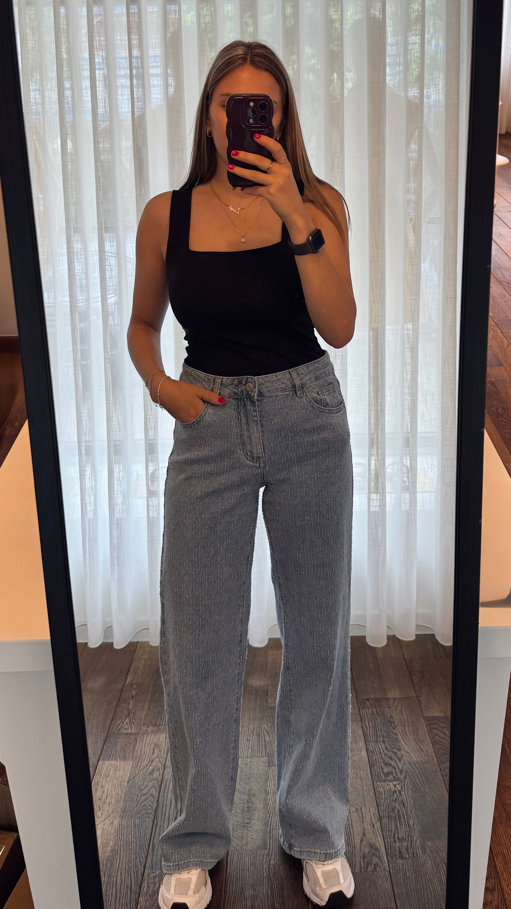 Ruffel jeans