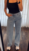 Ruffel jeans