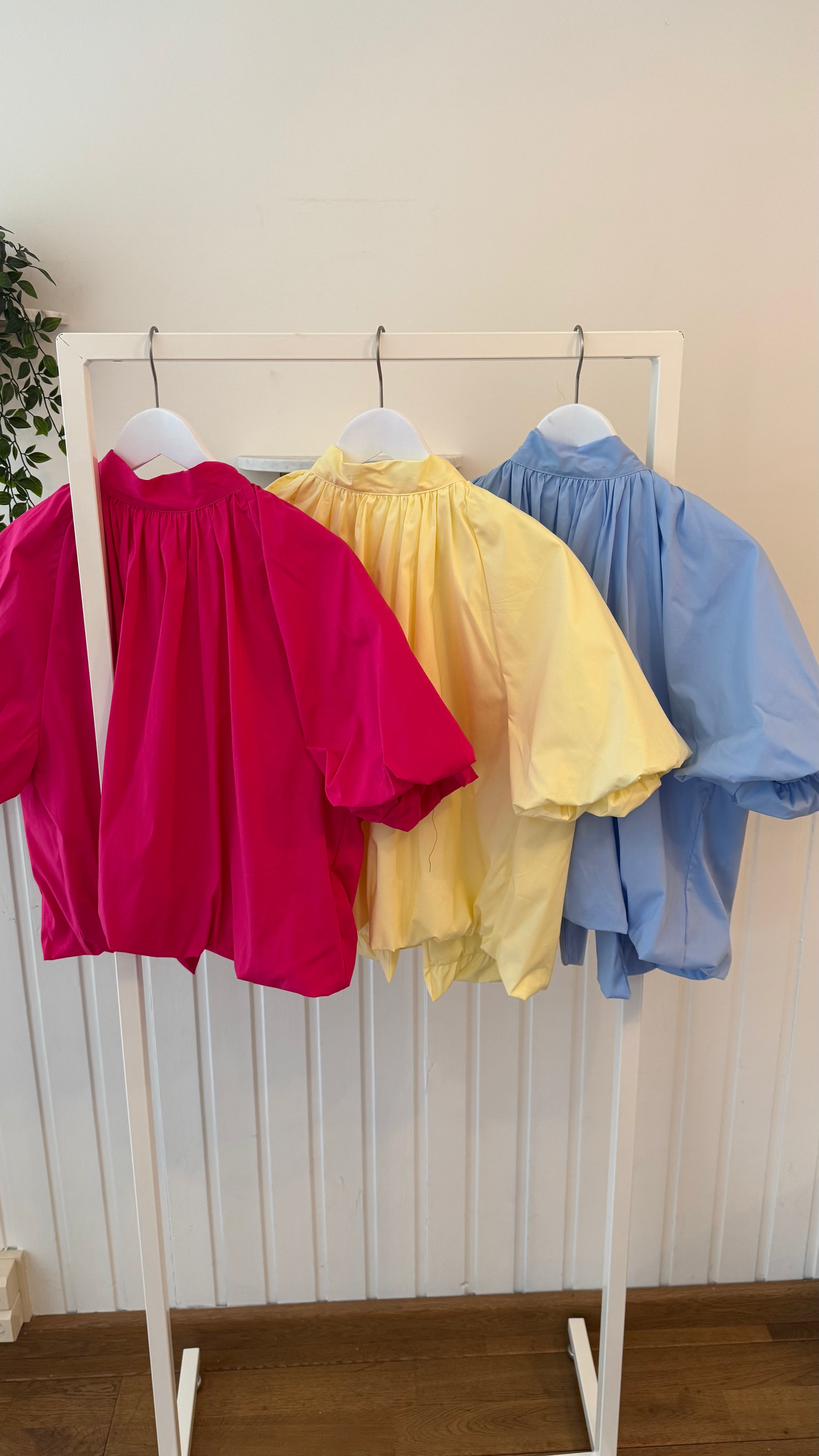 Juliette blouse korte mouwen