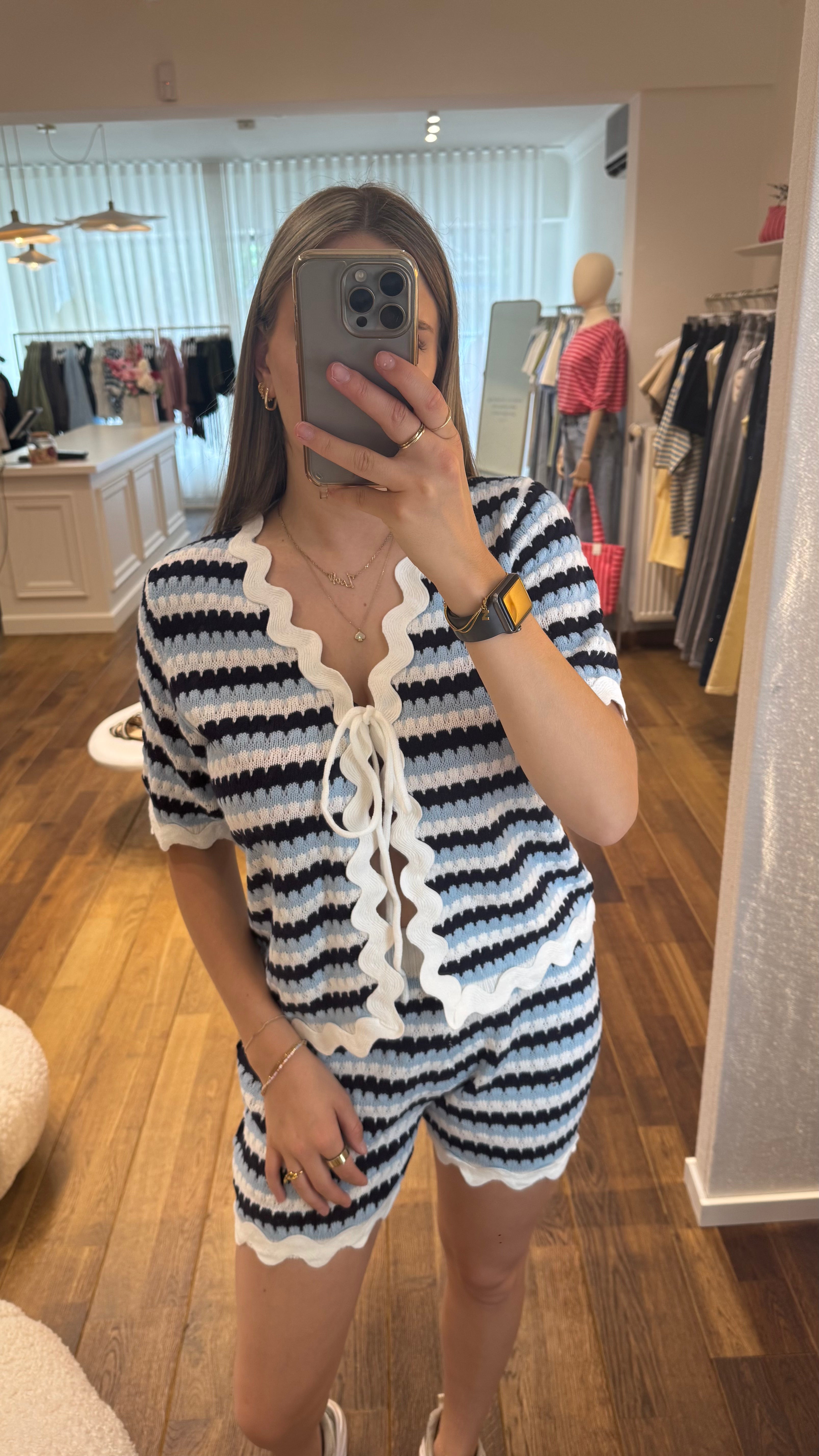 Knitted short paula