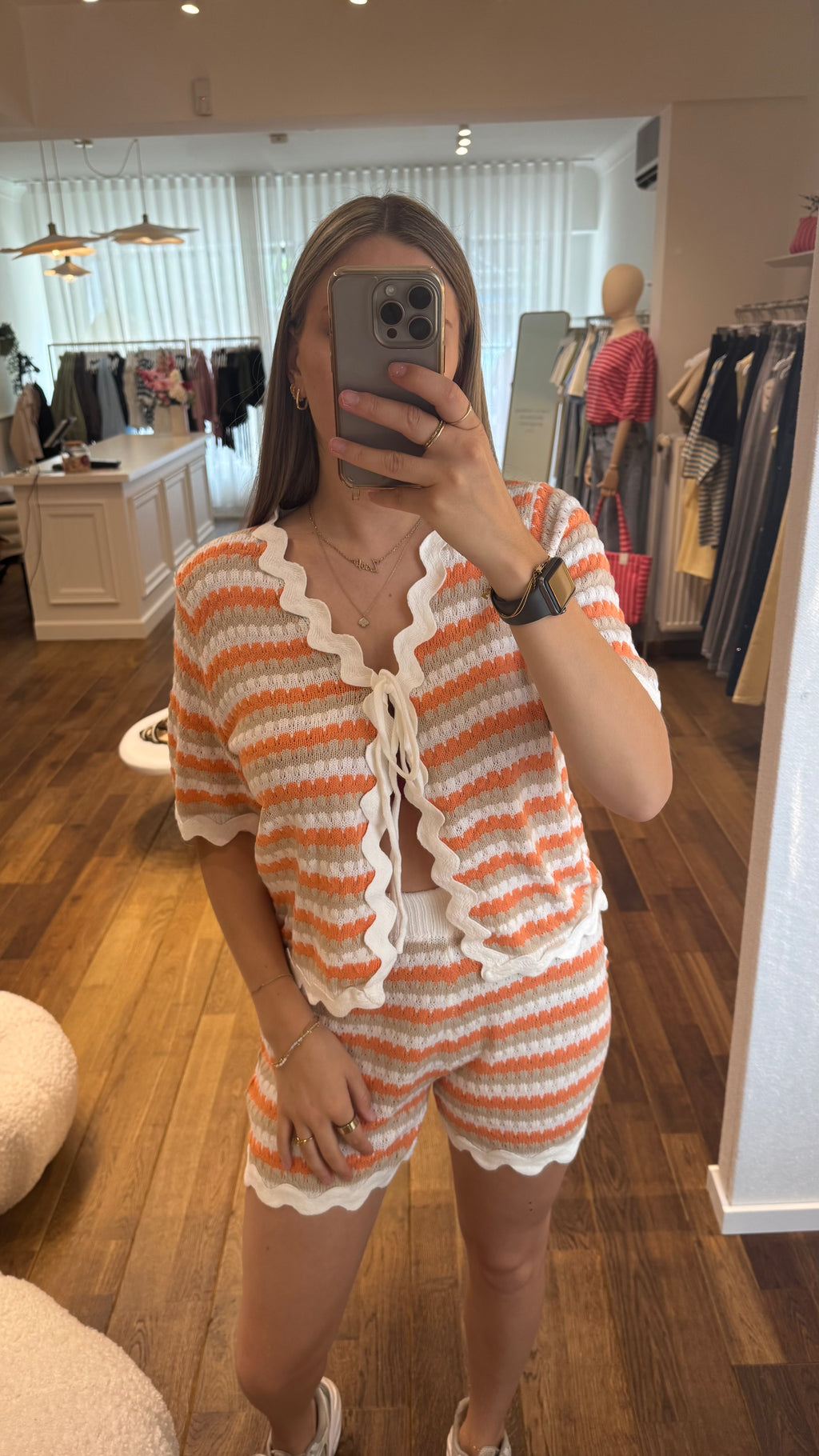 Knitted short paula