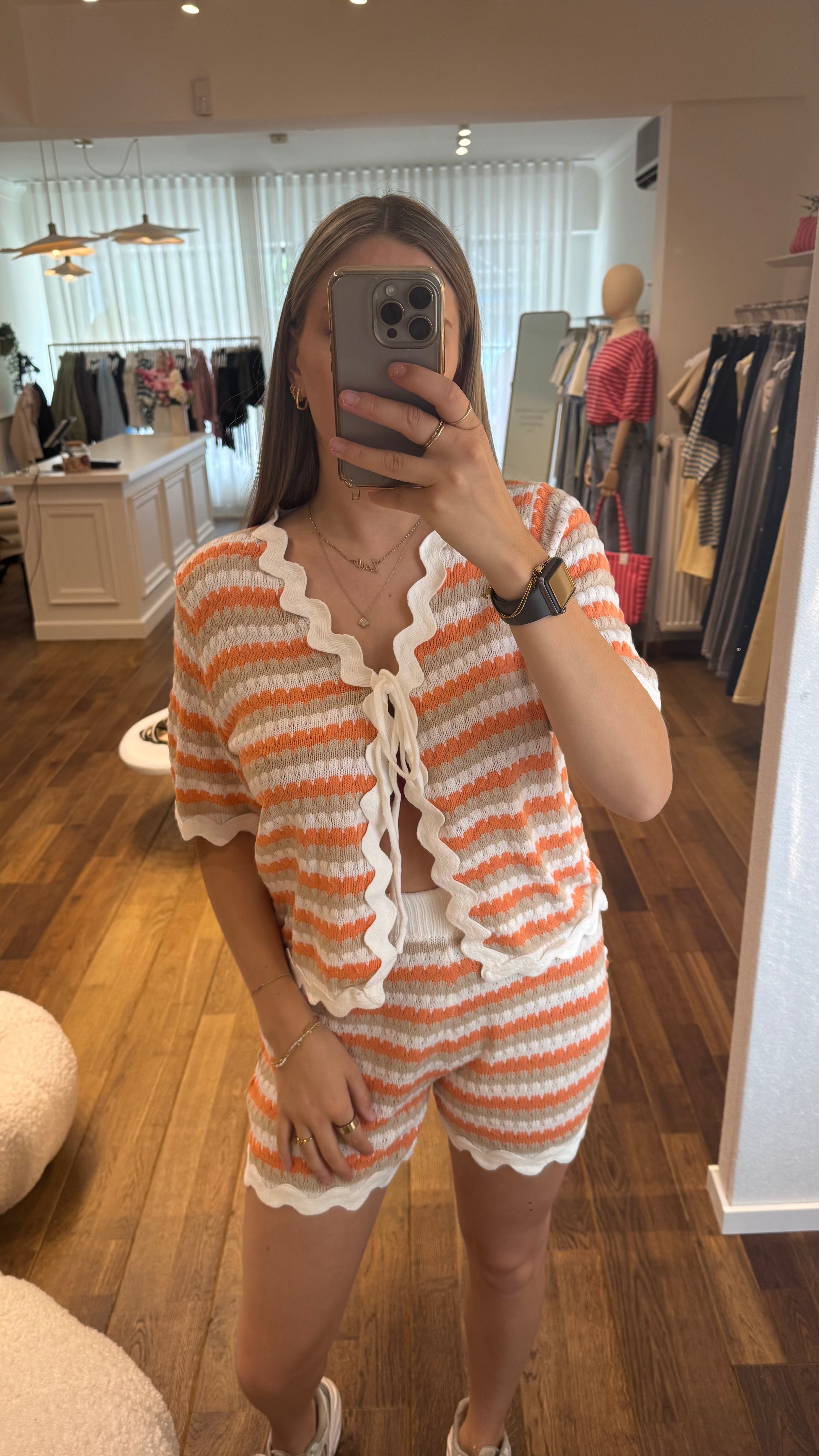 Knitted short paula
