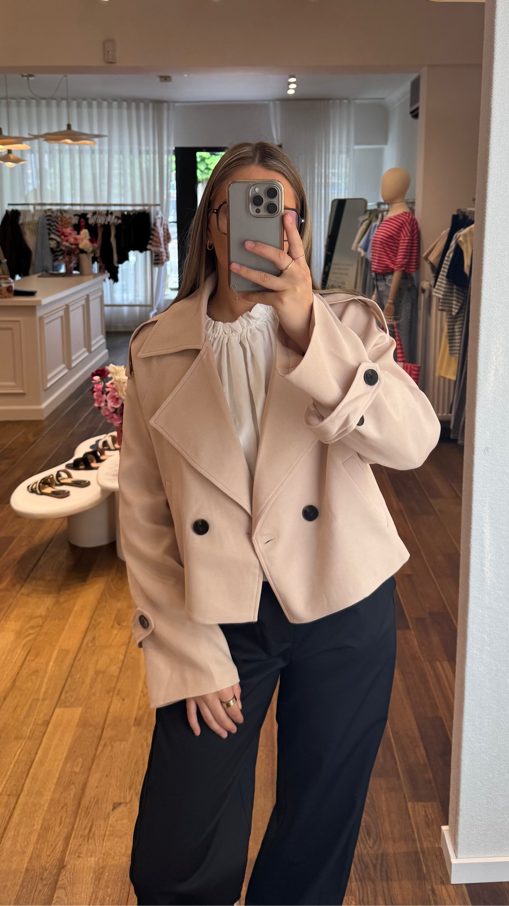 Trenchcoat mini
