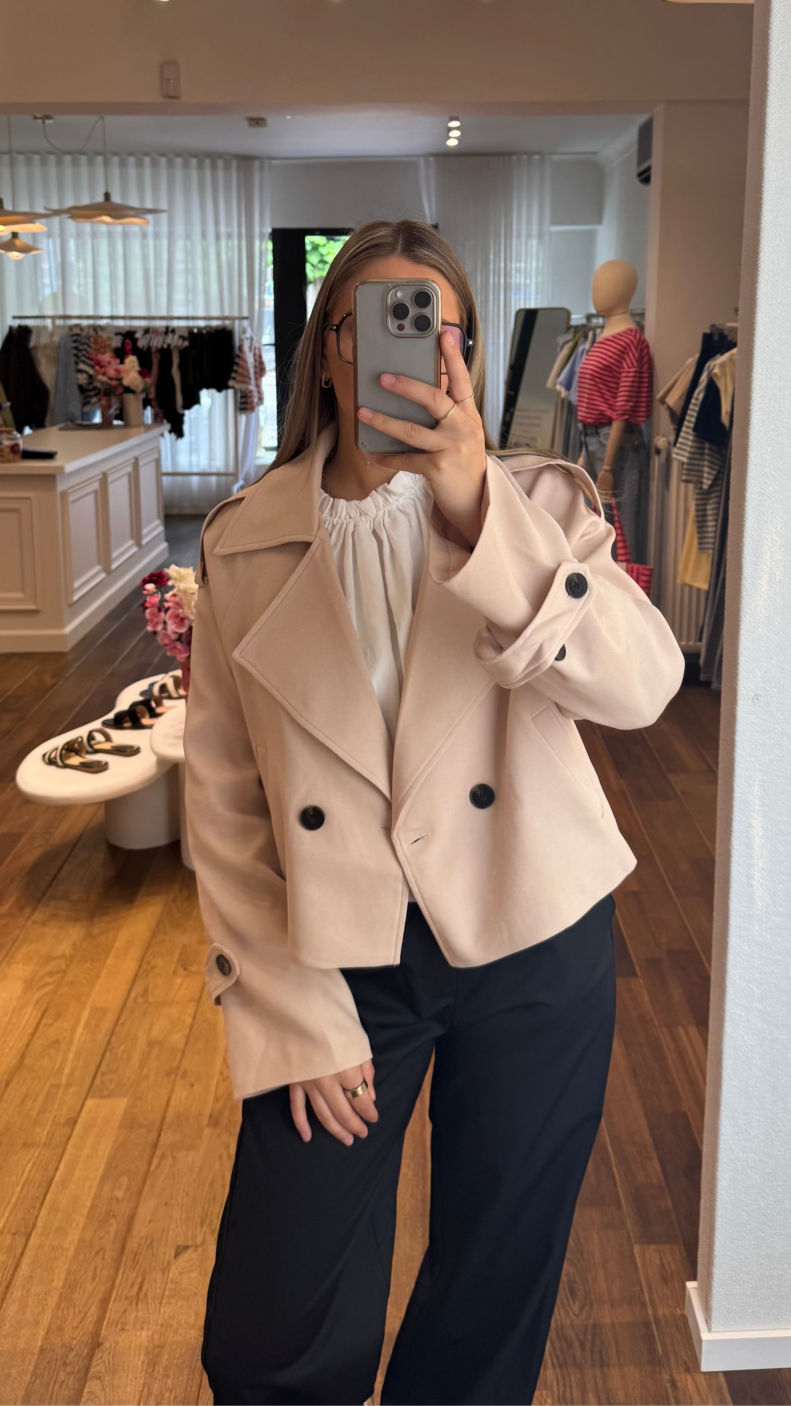Trenchcoat mini