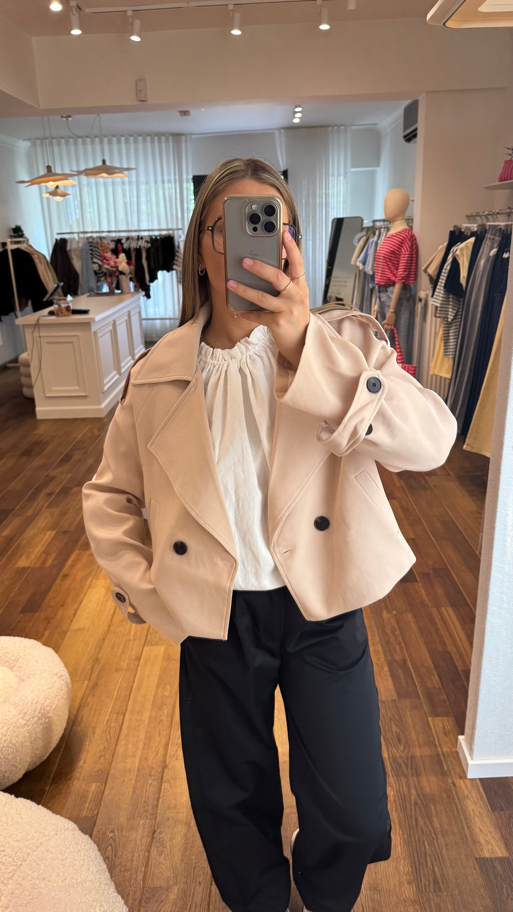 Trenchcoat mini