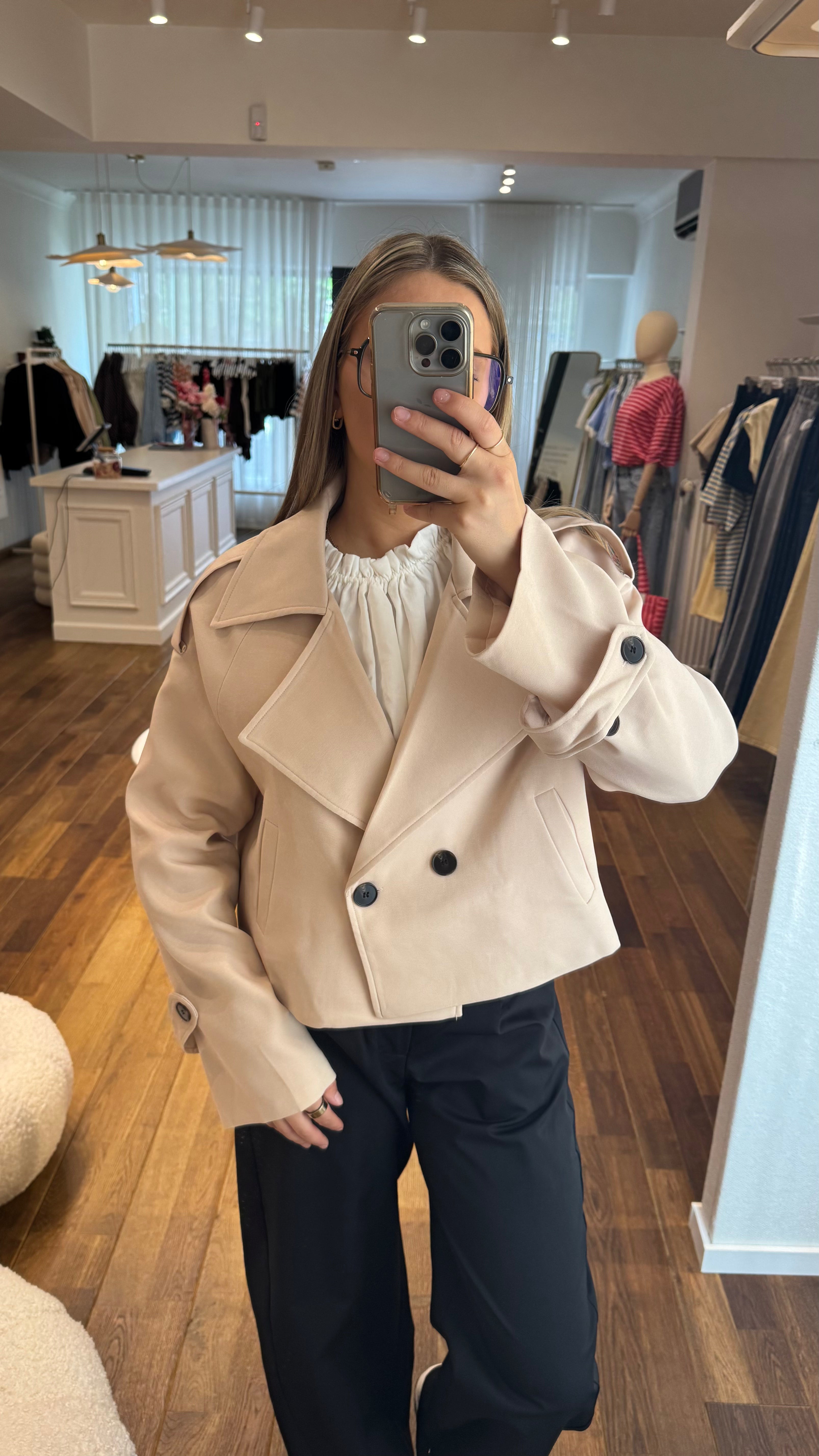Trenchcoat mini